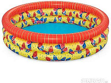 BESTWAY Beautiful Butterfly 51202 (104783) BESTWAY Бассейн надувной Beautiful Butterfly 168 x 38 см 51202 (104783)