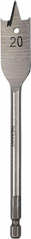 KRANZ (KR-91-0667) Сверло перовое по дереву 20х152 мм (шестигранный хвостовик) Сверло