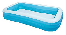 INTEX Бассейн надувной 305х183х59см.Прямоугольный.Семейный бассейн .Новинка.(в коробке) Арт. 58484NP Бассейн надувной INTEX Бассейн надувной 305х183х5