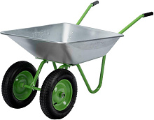 СИБРТЕХ Тачка садовая, 2-х колесная, грузоподъемность 120 кг, объем 65 л 689135 Тачка садовая СИБРТЕХ Тачка садовая, 2-х колесная, грузоподъемность 12