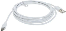 ELTRONIC (1-19) 3A/60W TPE оплетка (белый)