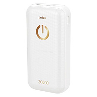 PERFEO (PF_B4301) SPLASH - 30000 mah, белый зарядное устройство