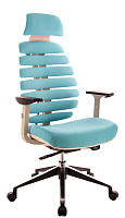 EVERPROF Ergo Grey ткань бирюзовый Кресло компьютерное