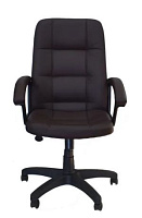 ЯрКресло Кресло Кр64 ТГ ПЛАСТ ЭКО3 (экокожа шоколад) Кресло компьютерное