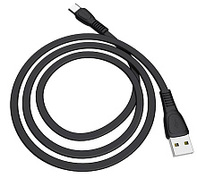 HOCO (6931474711694) X40 USB (m) - Type-C (m) 1.0m - черный Дата-кабель Type-C