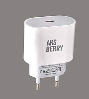 AKSBERRY (6900234410016) T41 PD 20W , белый СЗУ