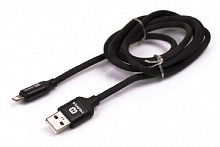 HARPER SCH-530 BLACK ( 8PIN, 1м, оплетка силикон) USB кабель