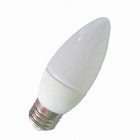 СПУТНИК LED C37 - 8W (220V*4000K*E27) Лампа светодиодна