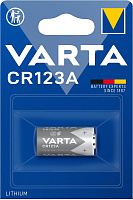 VARTA Батарея Professional BL1 Lithium CR123A (1шт) блистер