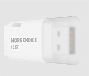 MORE CHOICE (4610196405181) MF64 белый Флэш-накопитель