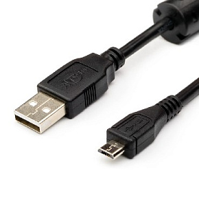 ATCOM (АТ9174) USB 2.0 (AM/ Micro USB (5 pin) - 0,8 м (10) Кабель