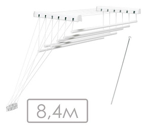 VIOLET Лифт 140 потолочная 8,4м 33140 Сушилка для белья