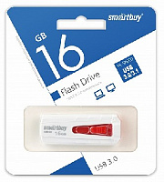 SMARTBUY (SB16GBIR-W3) 16GB IRON WHITE/RED USB3.0 USB флеш