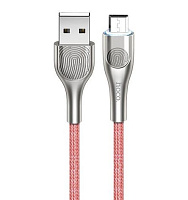 HOCO (6931474744906) X59 USB (m)-microUSB (m) 1.0м - красный Кабель microUSB