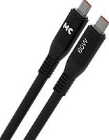 MORE CHOICE (4620202554529) K83aa USB 3.0A PD 60W для Type-C Type-C - 1 м , черный Кабель