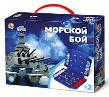 ДЕСЯТОЕ КОРОЛЕВСТВО Игра настольная "Морской бой" (мини) 02152 Детские игры