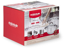 ATTRIBUTE ASM001-01 Набор кухонной посуды MODERNA 4пр Набор кухонной посуды