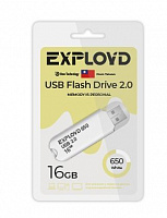 EXPLOYD EX-16GB-650-White USB флэш-накопитель