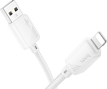 HOCO (6942007646123) X113i USB 2.4A для Lightning , белый Кабель