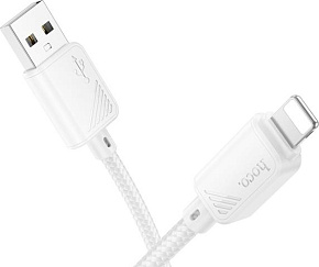 HOCO (6942007646123) X113i USB 2.4A для Lightning , белый Кабель