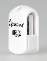 SMARTBUY (SBR-706-W) MicroSD белый Устройство чтения карт памяти