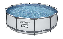BESTWAY Бассейн каркасный 56260, 366х100 см, 9150л., фильтр-насос в комплекте бассейн