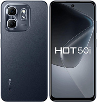 INFINIX HOT 50i 4/128Gb Black (10060954) Смартфон