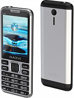 MAXVI X10i Metallic Silver Телефон мобильный