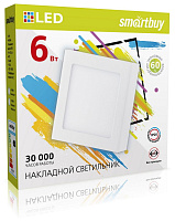 SMARTBUY (SBL-SqSDL-6-65K) 6w/6500K Светильник SMARTBUY (SBL-SqSDL-6-65K) 6w/6500K