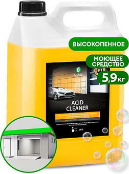 GRASS 160101 Кислотное для очистки фасадов "Acid Cleaner" (канистра 5,9 кг)
