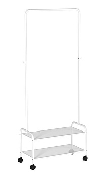 ЗМИ Валенсия 22М гардеробная Белая ВГВ22М Б Вешалка напольная