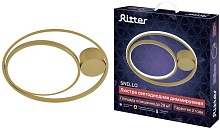 RITTER 51625 9 SNELLO 72Вт/2700K/4000K/6400K золото Люстра потолочная