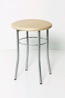 БИТЕЛ ЭКСТРА Табурет Серебро/Бежевый С-101 (2 упак.) Табурет