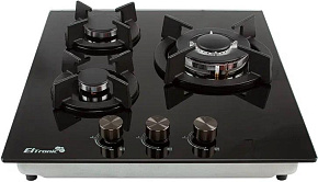 ELTRONIC (33-10) 3 конфорки , черный Варочная панель