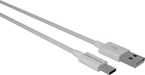 MORE CHOICE (4627151196008) K24a USB 2.1A Type-C белый - 1,0m Кабель