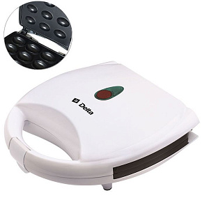 DELTA DL-055 белая Вафельница