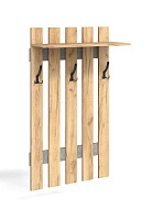 БИТЕЛ ПРИХОЖАЯ МИНИ ВЕШАЛКА МЛ-3 (ДУБ ЗОЛОТОЙ КРАФТ/БЕТОН) Вешалка открытая