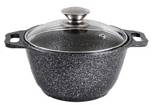 KUKMARA КМТ22а 2,0л. Темный мрамор Кастрюля