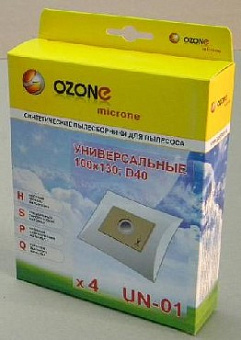 OZONE microne UN-01 синтетика компл. 4шт. (10) Пылесборники