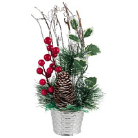 ВОЛШЕБНАЯ СТРАНА SYCB17-145 27 см 003259 Декор. елочки и рождеств. венки