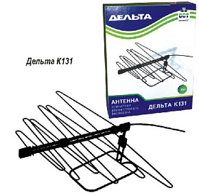 ДЕЛЬТА (38) К131 (АТН-5.2) Антенна телевизионная комнатная