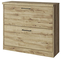 АНРЭКС DOORSET Тумба для обуви 2D. Цвет ДУБ НАВАРРА (2 уп.) Модульная мебель