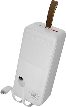 MORE CHOICE (4620202552846) PB59-40 40000mAh 1USB+1Type-C+1micro USB 3.0A 22.5W PD20WP, белый Powe Bank