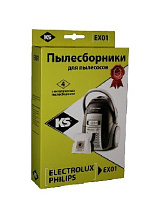KS EX-01 синтетика комл. 4шт Пылесборники