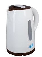 ВЕЛИКИЕ РЕКИ Томь-1 бел/коричневый, 1,7 л Чайник электрический ВЕЛИКИЕ РЕКИ Томь-1 бел/коричневый, 1,7 л