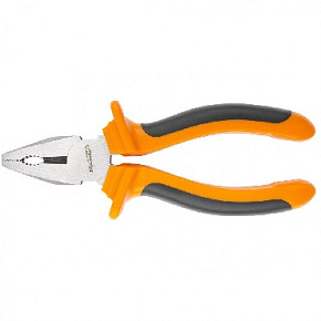 SPARTA Плоскогубцы, Comfort, 180 мм, комбинированные шлифованные, двухкомпонентные рукоятки 16968 Плоскогубцы