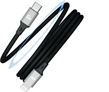 AKSBERRY (6900307870013) X164 Magnetic Type C - Lightning, черный Кабель