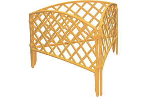 PALISAD Забор декоративный Сетка , 24 х 320 см, желтый 65001 Садовые ограждения