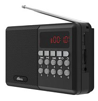 RITMIX RPR-001, черный Радиоприемник