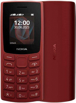 NOKIA 105 TA-1557 Red (1GF019CPB1C02) Телефон мобильный